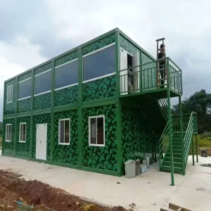 Foldable Portable Steel Sandwich Panel Container House Modern Design Eco friendly Temporary Building for Vineyard Lounge