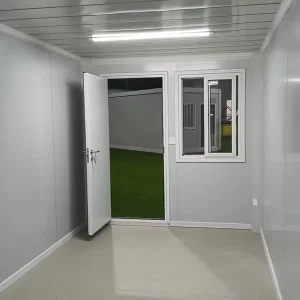 Folding Container Anti-rust Weather Proof Foldable 20ft With Shower Room Container House