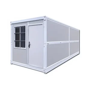 Folding Container House 20 Foot Mobile Modular Prefabricated Living Quarters Modern Design 5+ Year Warranty Shandong
