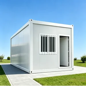 Folding Container House Portable Mobile Sandwich Panel Prefab Home for Office Warehouse Workshop