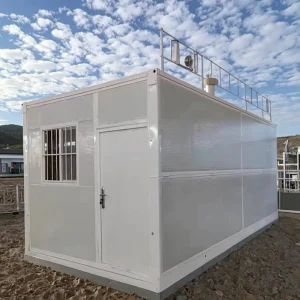 Folding Container Movable House Easy to Assemble Stackable Container House Prefab Shipping Container