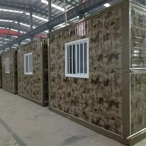 Folding Container Shockproof Foldable 20ft with Bathroom or Shower Room Container House
