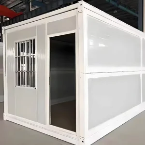 Folding Foldable Modular House Z/X Folding Flat Package Container House Prefabricated Tiny Homes