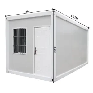 Folding Steel Container House 20ft 40ft Prefab Portable 3 Bedroom Modular Hotel and Warehouse Use Modern Design