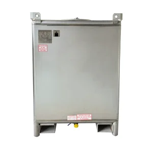Food Grade Stainless Steel IBC Tote Tank 1000L Stackable