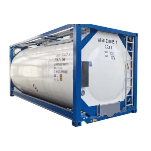 Food Grade Stainless Steel T11 20ft ISO Liquid Tank Container with 26m3 Capacity and 21600KG Max Gross Weight
