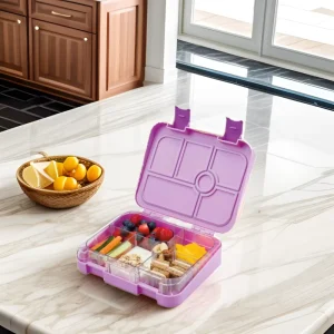 For Insulated Large Capacity Reusable Portable Bento Lunch Box with PP Lid Leakproof and Dishwasher Safe for Kids