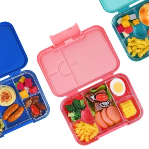 For Tritan BPA Free Leakproof Dishwasher Safe Freshness Preservation Children School Tiffin Lunch Box Custom Bento Box