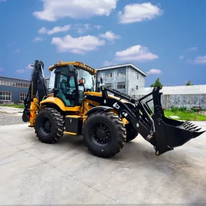 Free Shipping CE EPA Engine 4CX Backhoe Loader Mini Backhoe 4×4 Wheel Loader Backhoe Loader for Sale Machine 4 Wheel Drive