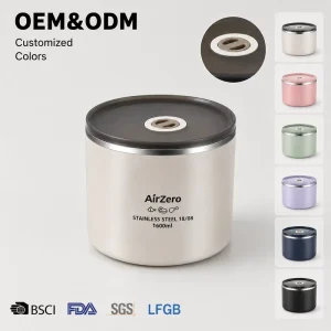 Fresh-keeping Sealed Storage Tank Refrigerator Food Freezing Large Capacity Lunch Bento Box with Lid Microwave Portable 304