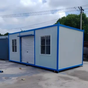 Full Bathroom Mobile Flat Packaging Modular Container Home Prefabricated House for Apartments