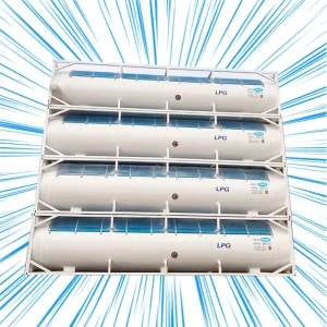Full-Frame Large Storage And Transport Tank Container 40Ft Lpg Iso Tank Container