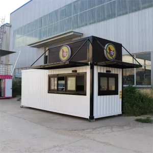 Fully Customizable Prefab Container Kitchen Drive Thru Restaurant Shop Bar