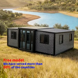 Fully Furnished 20Ft 40Ft Expandable Prefabricated Container House Luxury Tiny House Windproof Modular Home with 3 Bedroom