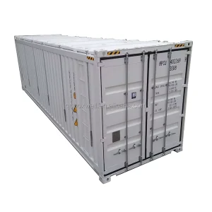 Fully Open 20-Foot Double-Sided Equipment Container Manufacturer for Warehouse Shipping Port Storage