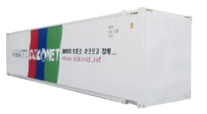 Fully Open 20 Foot Double Sided Equipment Container Used High 40ft Direct Manufacturer for Warehouse Shipping Port Storage