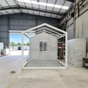 Galvanized 20ft 40ft Customized Prefab Windproof Container House Frame
