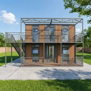 Galvanized Expandable Container House 20FT 40FT Folding Prefab Modular Home with Kitchen Bathroom Bedroom