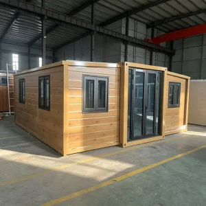 Galvanized Steel Frame Expandable Container House Modular Mobile Home Prefabricated House for Storage