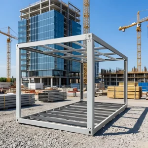 Galvanized Steel Professional Assembly System Portable Prefrafricadas Casas Contenedor Container Frame for Modular Construction