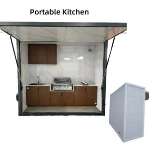 Garden Kitchen Outdoor Mobile Field Kitchen Portable Kitchen Outdoor Modular Mobile House