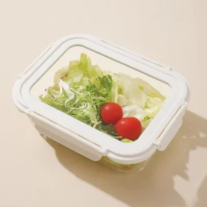 Glass Storage Containers with Leak Proof Lids Dishwasher Safe Glass Food Storage Containers for Meal Prep or Leftovers