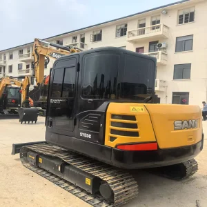 Good Condition 5 Ton Mini Chinese Brand Used Sany Sy 55 55c Sy55 Sy55c Crawel Excavator Sold Used Excavator for Sale