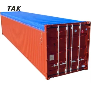 Good Quality 20ft 40ft Heavy Weight Soft Shipping Open Top Container Custom Pvc Tarpaulin Cover