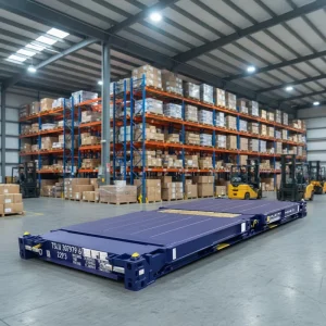 Good Quality Heavy Duty Durable Removable Flat Rack Container Collapsible Container Shipping Container