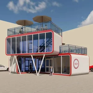 Good Service Waterproof Capsule Container Houses for Sale Space Home Potable Office Shop