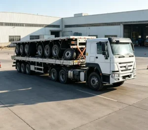 Gooseneck Detachable Low Flatbed Semi Trailer Convenient Loading for Bulldozer Road Roller Heavy Equipment