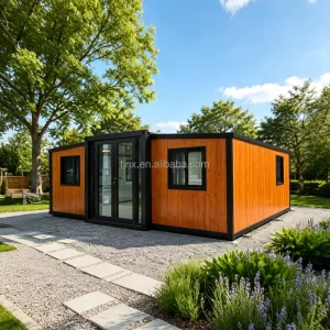Granny Flat Modular Prefab House 20ft 40ft Mobile Folding Home 2 3 Bedrooms Casas Prefabricadas Tiny Expandable Container House