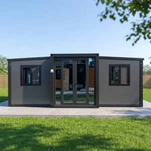 Granny Flat Prefabricated Container House 20Ft/40Ft Folding Mobile Villa Expandable Apartment Hotel Use Modern Design