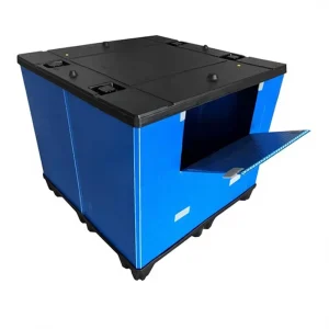 HDPE Eco Friendly 1000L Corrugated Plastic Large Container