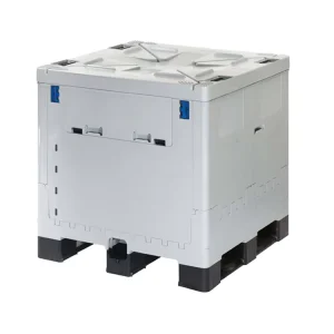 HDPE Large IBC Container Industry Logistic Liquid Storage Collapsible Bin Foldable Plastic Pallet tank