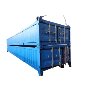 Half Height 20ft Open Top Shipping Container Half Tall Sea Container