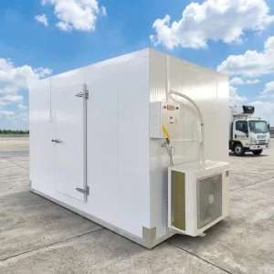 Haobei Walk in Cold Room with Condensing Unit Custom Solar PV Energy Storage Industrial Refrigeration System