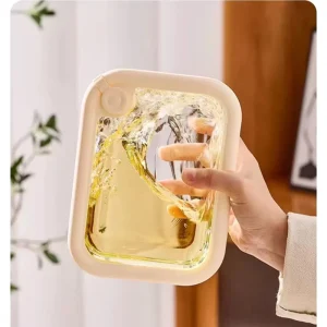 Heatable Eco friendly Sustainable Portable Large Meal Prep Airtight High Borosilicate Glass Food Storage Container Set