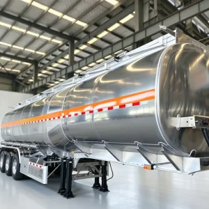 Heavy Duty 3 Axle Oil Tank Semi Trailer Bulk Fuel Transport with >30000 kg Capacity for Highway