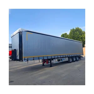 Heavy Duty 30-80 Ton Box Van Semi Trailer with FUWA Axle and JOST Landing Gear
