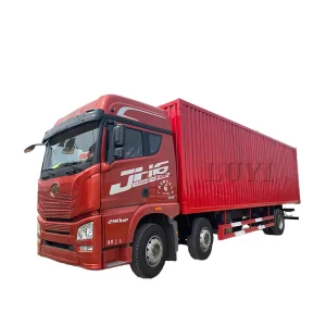Heavy Duty 30 Ton Carry Weight Chassis Trailers Box Truck 26 ft Container Dry Van 6×4 Cargo Truck Tractor