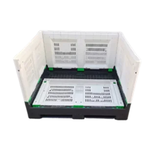 Heavy Duty Collapsible Bulk Container Plastic Pallet Box Mega Bin