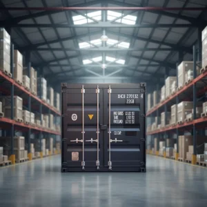 Heavy Duty Corrosion Resistant Steel Stackable Modular 10ft Shipping Storage Container