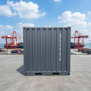 Heavy Duty Corrosion Resistant Weatherproof Mini Cargo Container Lockable 8FT Portable Steel ISO Shipping Container