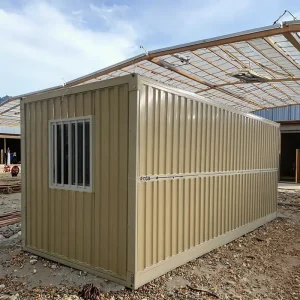 Heavy Duty Foldable Shipping Containers with Load Bearing Floors for Machinery Parts Storage and Industrial Shipping