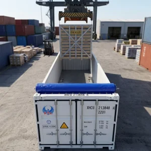 Heavy Duty ISO Corten Steel 20ft Storage Special Cargo Intermodal Open Top Shipping Container