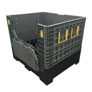Heavy Duty Rolling Bulk Storage Containers and Large Collapsible Pallet Box