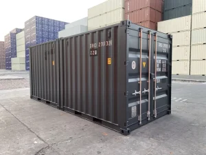 Heavy Duty Steel Cargo Container Lockable Secure Modular Portable Storage Solution 10ft Storage Shipping Container