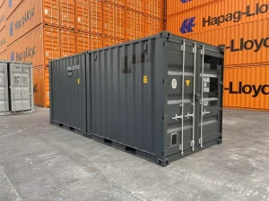 Heavy Duty Steel Freight Container Moisture Proof Anti Corrosion Modular 10ft Storage Shipping Container