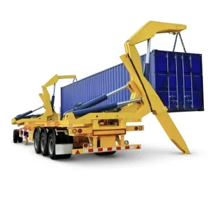 Heavy Duty Steel Semi Trailer Container Side Loader with >30000 kg Payload Capacity